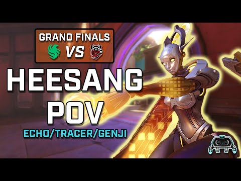 [HeeSang POV] Team Falcons vs Crazy Racoon - Grand Finals - OWCS Asia LAN