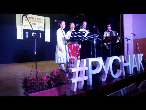 Ja Rusyn byl - himna Svjetskog kongresa Rusina - Ivona Hnatko, Antonia Pavičić i Stefani Pijetlović