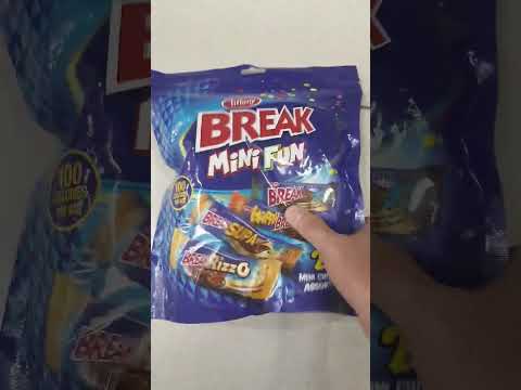 😲Oh! my break love it! mini chocolate assorted very satisfying #shorts