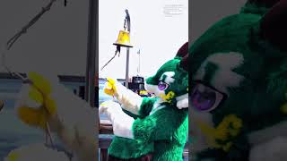 ドラゴンがベルを鳴らしてみた 【ケモノ着ぐるみ/fursuit】 #furry