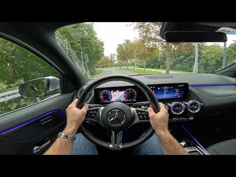 MERCEDES GLA 2025 FACELIFT - POV test drive (150 HP diesel)
