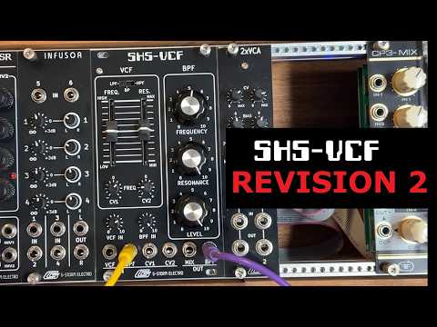 G-Storm Electro SH5-VCF r2 Dual Filter Roland SH-5 Adaptation image 4