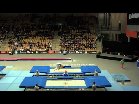 DAVYDENKO Anton (UKR) - 2015 Trampoline Worlds - Qualification TR Routine 2
