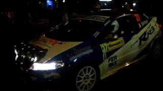 preview picture of video 'Honda Civic - warm before SS Barum Rally Zlin'