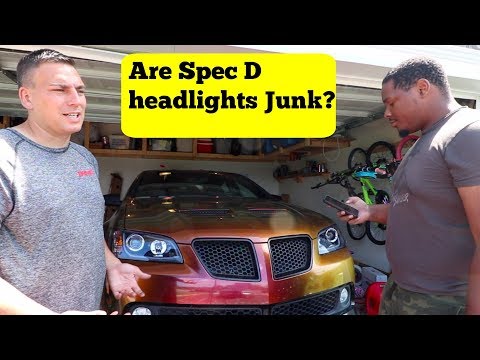 INSTALLING SPEC D HEADLIGHTS ON THE SIDECHICK
