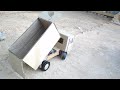 How To Make Dump Truck From Cardboard