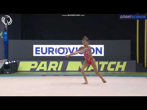 Yelyzaveta ZORKINA (BLR) Clubs EF - European Championships Kyiv 2020