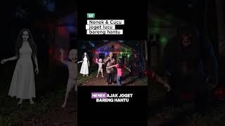 Download lagu nenek dan cucu joget lucu bareng para hantu #videolucu #videoviral #viralindonesia mp3