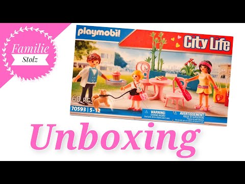Playmobil Set 70593// Unboxing Video🎁// Familie Stolz