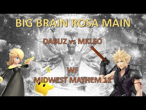 Big Brain Rosa Main - Dabuz vs MkLeo VOD Analysis Midwest Mayhem 11
