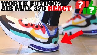 how to clean nike air max 270 react