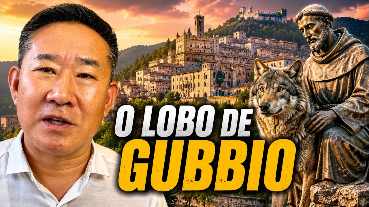 A CIDADE MEDIEVAL DA ITÁLIA ONDE UM LOBO FEZ UM PACTO COM SÃO FRANCISCO | Peter Liu