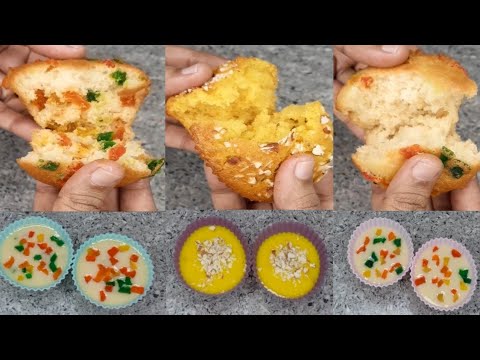 3 Cup Cake 1 Batter | #VannilaCupCake🧁 #BadamCupCake🧁 #TuttiFruttiCupCake🧁 #KrishnapriyaSamayal