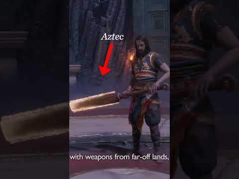 Tyr's weapons From Every land in God Of War Ragnarök Valhalla #shorts