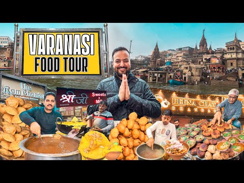 Ep - 1 Varanasi Street Food | Banaras Best Food | Breakfast in Varanasi |  Bananas Food Tour