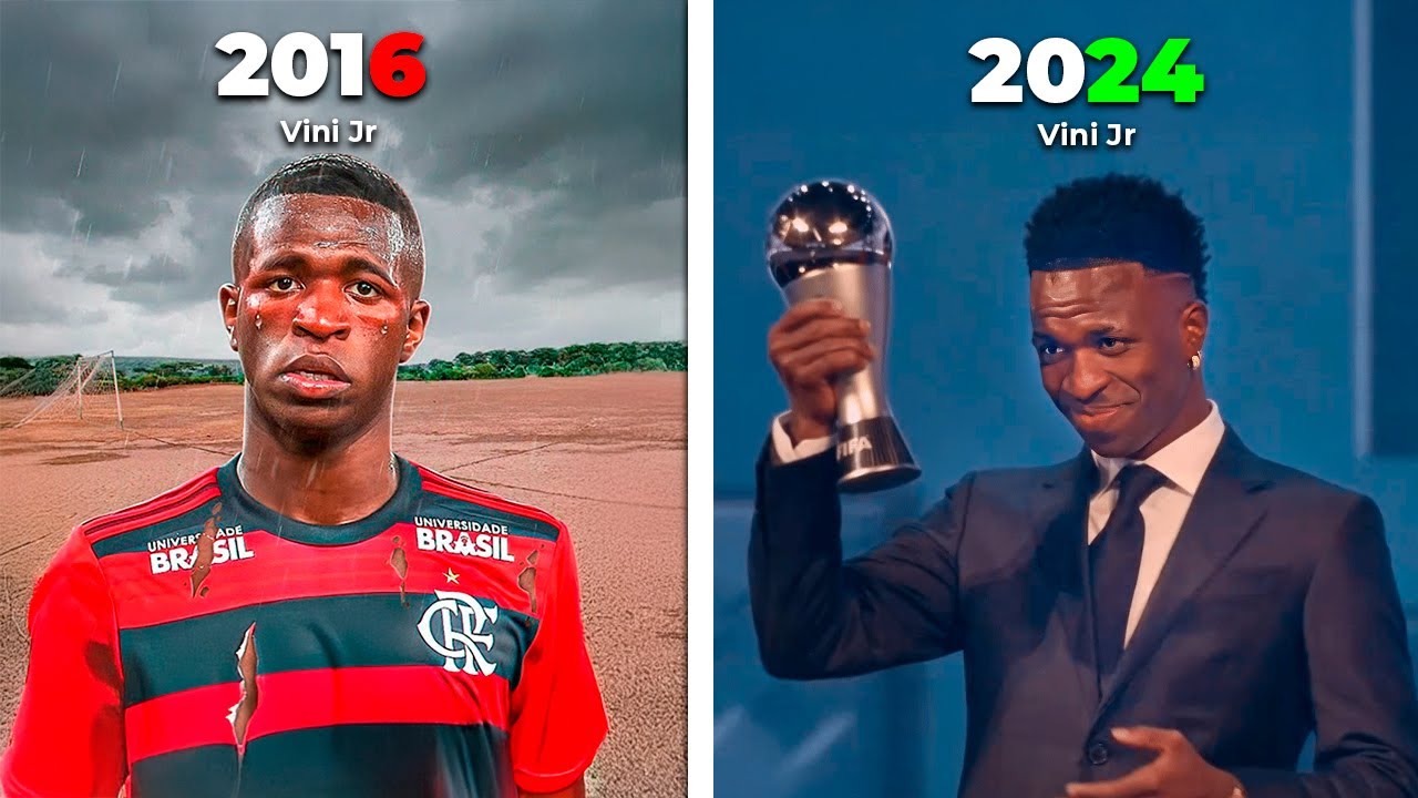 THE INCREDIBLE STORY OF VINICIUS JUNIOR! THE STAR OF REAL MADRID