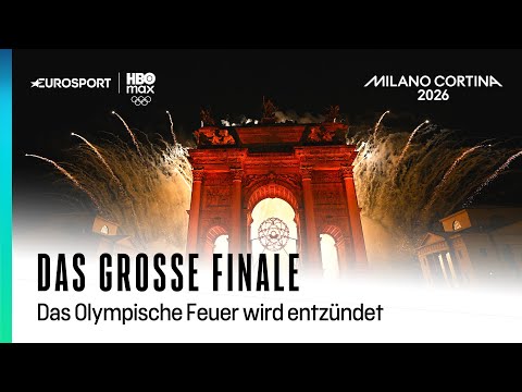 Das Olympische Feuer wird entzündet - die Zeremonie I Olympia 2026 I Milano Cortina