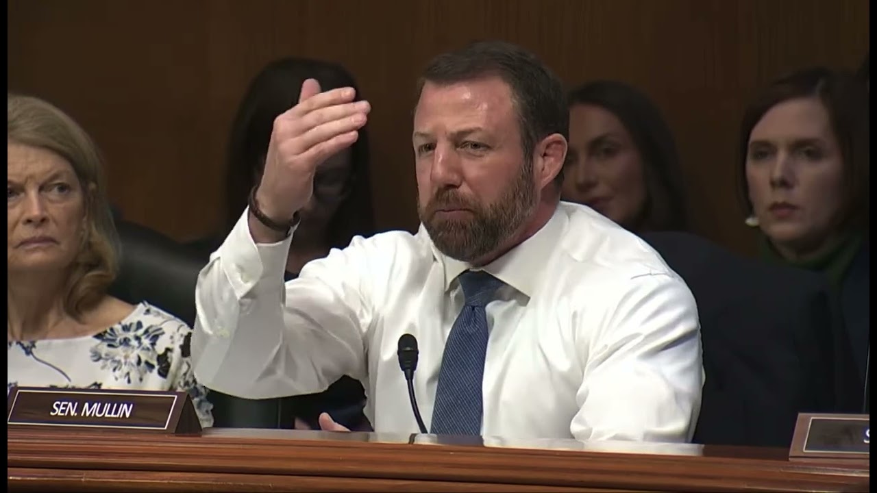 Sen. Mullin Calls Out Hypocrisy on Science & RFK Jr.'s HHS Nomination | Senate HELP Committee