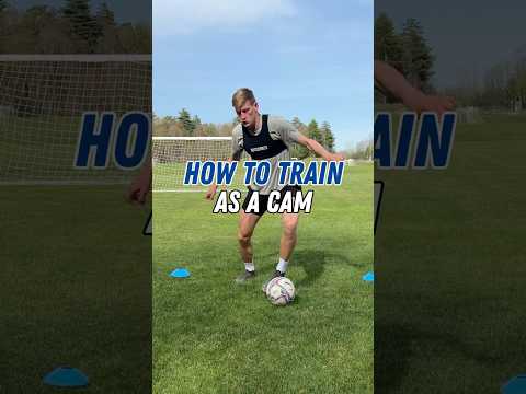 How To Train As A CAM  #soccerplayer #cam #midfielder #football #footballtraining #soccerdrills