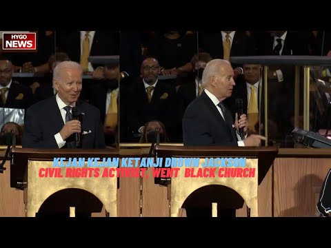 Biden appointed Kejan Kejan Ketanji Drown Jackson; Biden civil rights activist, went black church