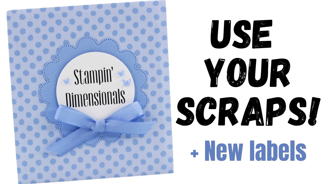 Easy Stampin’ Dimensionals Booklet Tutorial + Blends Labels, DSP Charts & Last Chance List