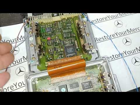1998 Mercedes SL600 ECUs processors replaced  Coding numbers