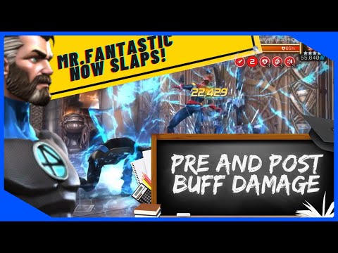 Mr.Fantastic Actually Slaps Now! Pre And Post Buff Damage Comparison!