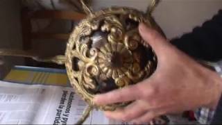 Cambiar la Instalación, cableado elétrico de una lámpara antigua,