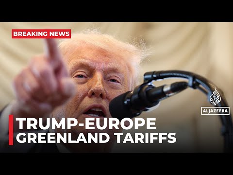 Trump vows tariffs on eight European nations over Greenland