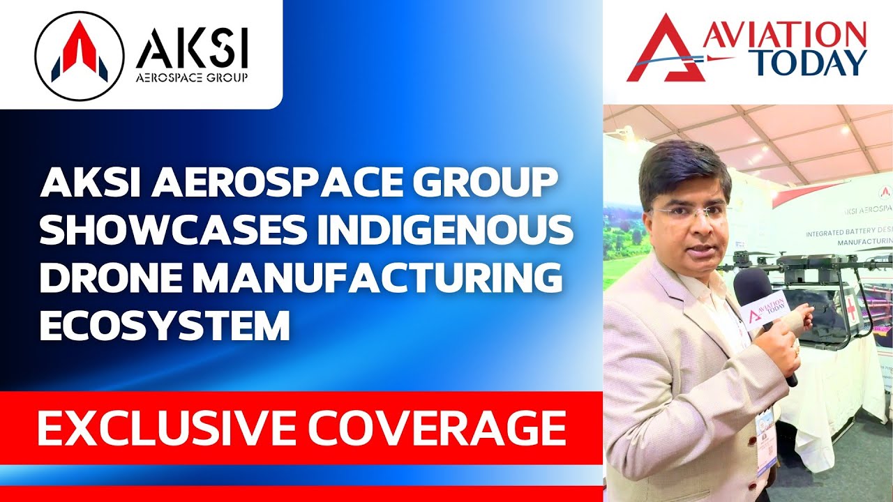 Aksi Aerospace Group Showcases Indigenous Drone Manufacturing Ecosystem | Wings India 2026 Exclusive