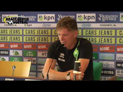 Fons Groenendijk voor ADO Den Haag - OJC Rosmalen (25-09-2018)