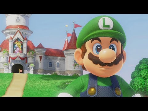 Super Mario Odyssey - Luigi Costume