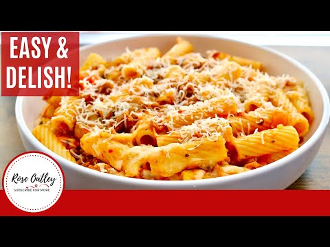 Rigatoni | Easy Rigatoni Pasta Recipe