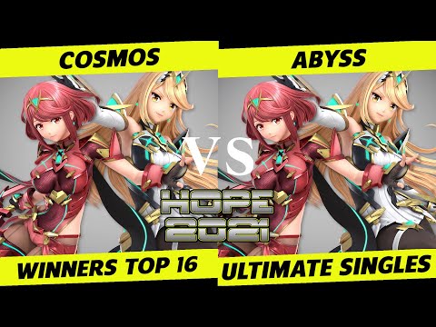 HOPE 2021 Winners Top 16 - Cosmos (Pyra/Mythra) vs. Abyss (Pyra/Mythra) - SSBU