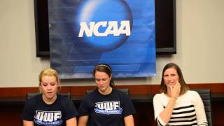 preview picture of video 'West Florida Volleyball Press Conference - NCAA Regional Day Three'