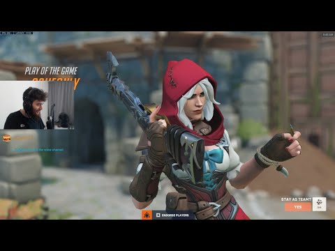 Overwatch 2 Human Aimbot Dafran Aggressive Ashe Gameplay -Road To Top 500-