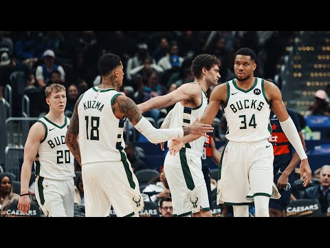 Highlights: Bucks 104 - Wizards 101 | 02.21.25