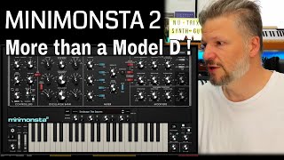 Video thumbnail for Minimonsta 2 from @GForceSoftware - More then a Model D by Nu-Trix The Synth Guy