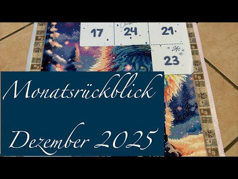 Monthly review December 2025 - almost forgot🙈 - 2 finishes to end the year #lenisveas_diamonds