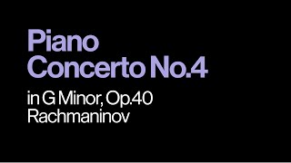 Cover art for Piano Concerto No 4 in G Minor, Op 4