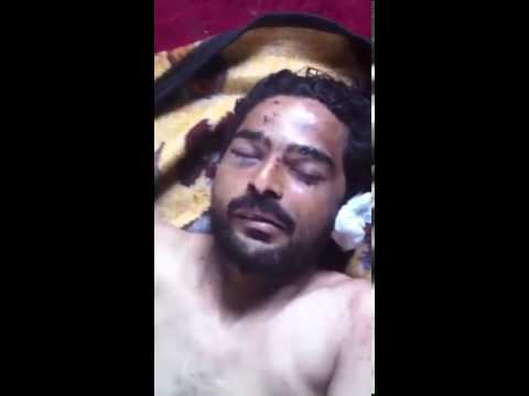 جثمان محمد خليفة الخضر أحد عناصر كتيبة ثوار الشعيطات في ريف دير الزور