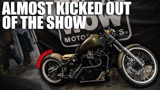 Almost Kicked Out of the Motorcycle Show