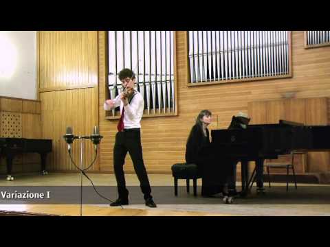 N. Paganini: "Witches Dance" Op. 8 - Giovanni Andrea Zanon, violin