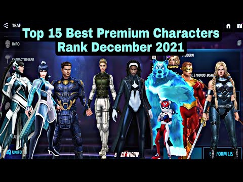 Top 15 Best Premium Characters Rank December 2021 - Marvel Future Fight