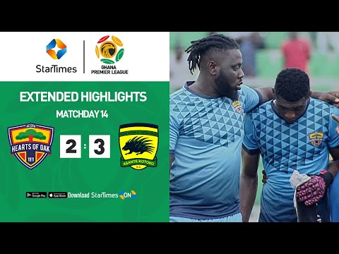 Accra Hearts of Oak 2-3 Kumasi Asante Kotoko | Highlights | Ghana Premier League
