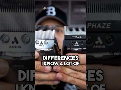 Regular andis master vs black label master #barber #barbershop