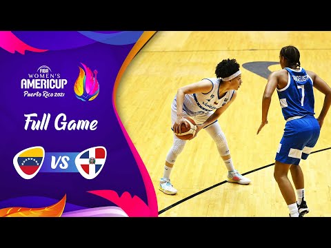 Venezuela v Dominican Republic | Full Game - FIBA Women's AmeriCup 2021