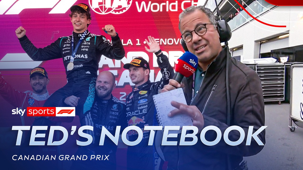 Ted reacts to thrilling race in Montreal! | Ted's Canadian Grand Prix Notebook