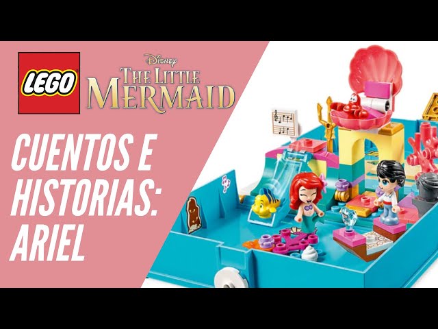 Vídeo relacionado con LEGO | Disney Princess Ariel Bailarina de Juguete Giratorio - Mini Muñeca de la Sirenita y Figura de Pez Flounder - Accesorio de Diamante y Llave - Regalo para Niñas de 5+ Años 43259
