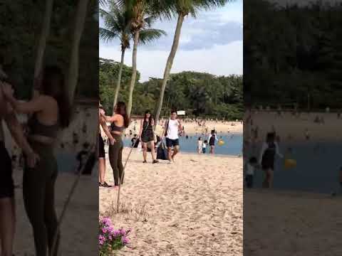 Palwan Beach Singapore #shorts #adventure #bikini #love #solotravel